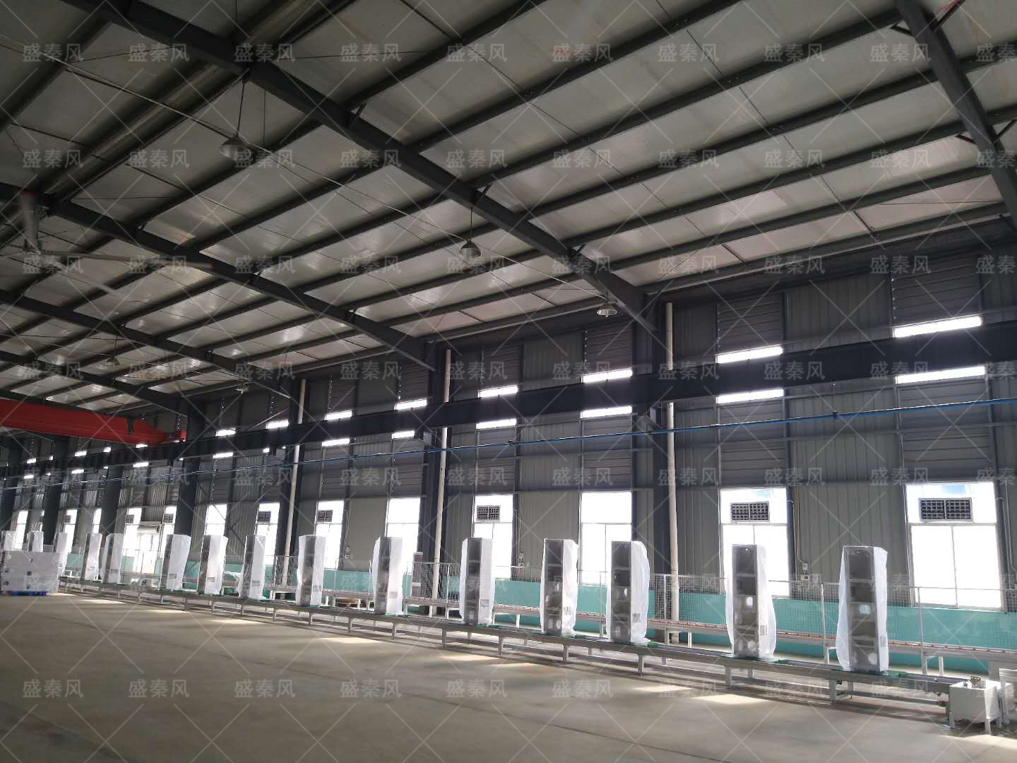 大型節能工業扇機組合案例